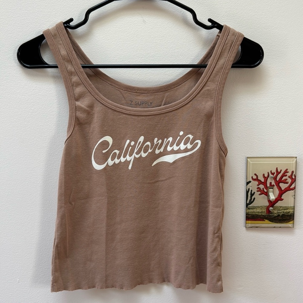 Z Supply crop California tee